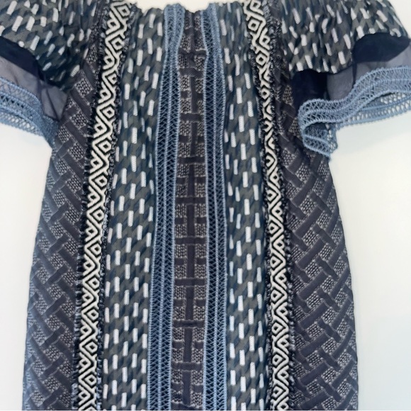 Jonathan Simkhai Jacquard Off-shoulder Dress - Picture 4 of 8